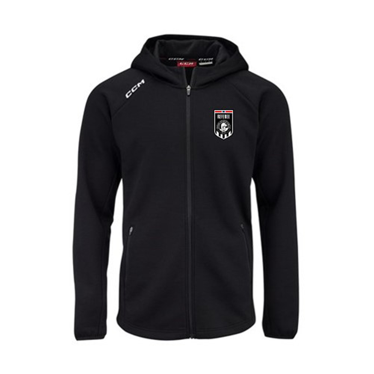 CCM Locker Full Zip Black