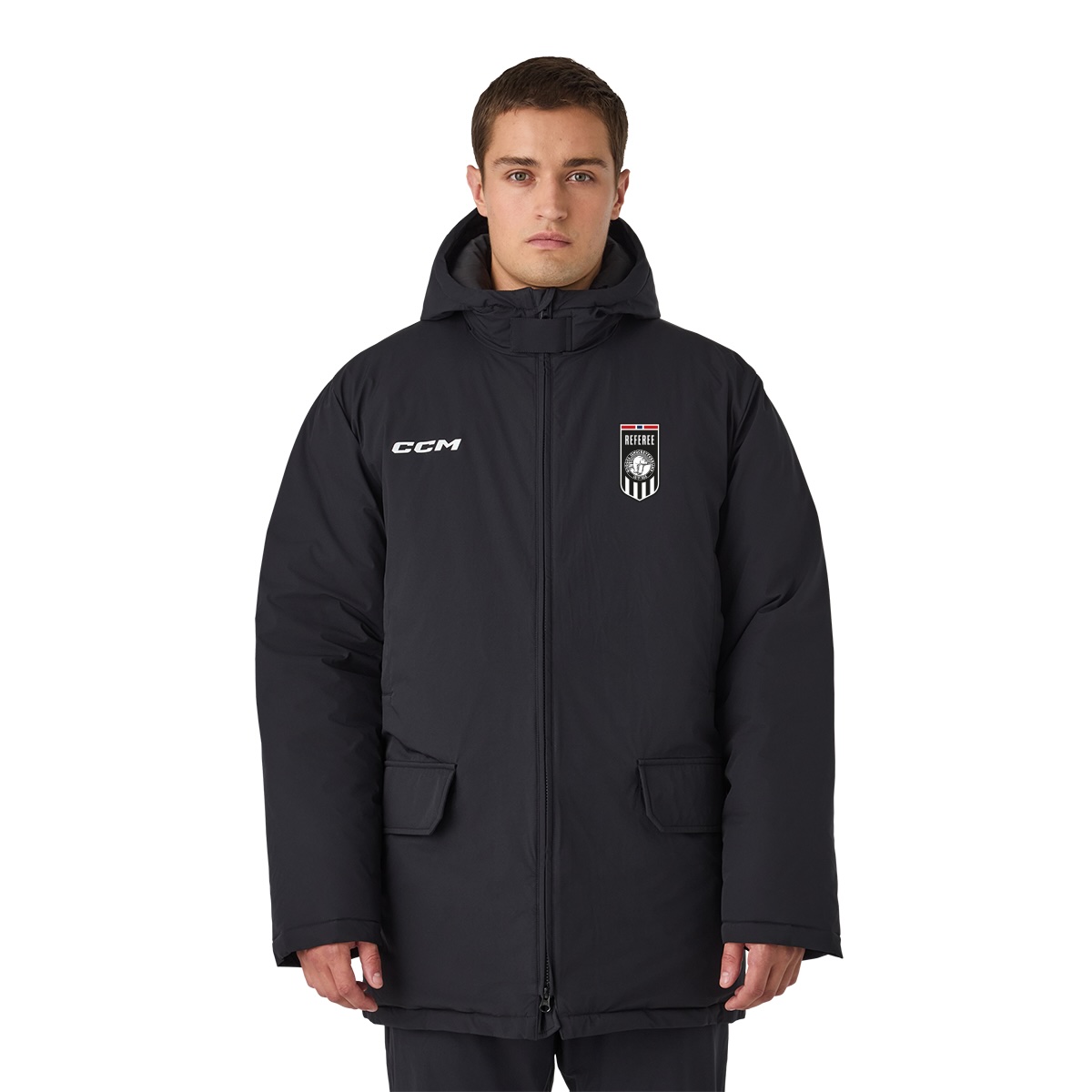 CCM WINTER JACKET, BLACK